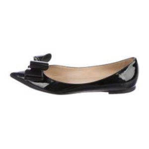 Valentino Garavani Patent Bow Flats